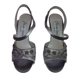 Silver Women’s Heels, Size 5.5